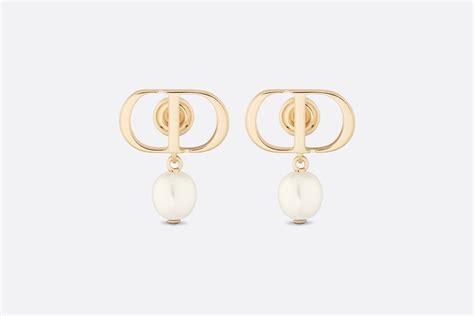 dior petit cd earrings price|petit cd pearls cost.